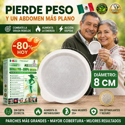 𝐈𝐧𝐬𝐋𝐞𝐦𝐨𝐧® 𝗠𝗼ringa × 𝗕𝗲𝗿𝗯𝗲𝗿𝗶𝗻𝗮 × 𝗔𝗠𝗣𝗞 Parche de Microagujas Nano | Soporte Metabólico 10 en 1🇲🇽(𝐒𝐨𝐥𝐨 𝐮𝐧𝐚 𝐯𝐞𝐳 𝐚𝐥 𝐝í𝐚, 𝐜𝐚𝐦𝐛𝐢𝐨𝐬 𝐯𝐢𝐬𝐢𝐛𝐥𝐞𝐬 𝐞𝐧 𝟕 𝐝í𝐚𝐬） ✅ 𝐏𝐚𝐫𝐚 𝐨𝐛𝐞𝐬𝐢𝐝𝐚𝐝, 🅟🅘🅔🅛 🅕🅛🅐́🅒🅘🅓🅐, 𝐝𝐢𝐚𝐛𝐞𝐭𝐞𝐬, 𝐚𝐩𝐧𝐞𝐚 𝐝𝐞𝐥 𝐬𝐮𝐞ñ𝐨, 𝐩𝐫𝐨𝐛𝐥𝐞𝐦𝐚𝐬 𝐚𝐫𝐭𝐢𝐜𝐮𝐥𝐚𝐫𝐞𝐬 𝐲 𝐦á𝐬🔥