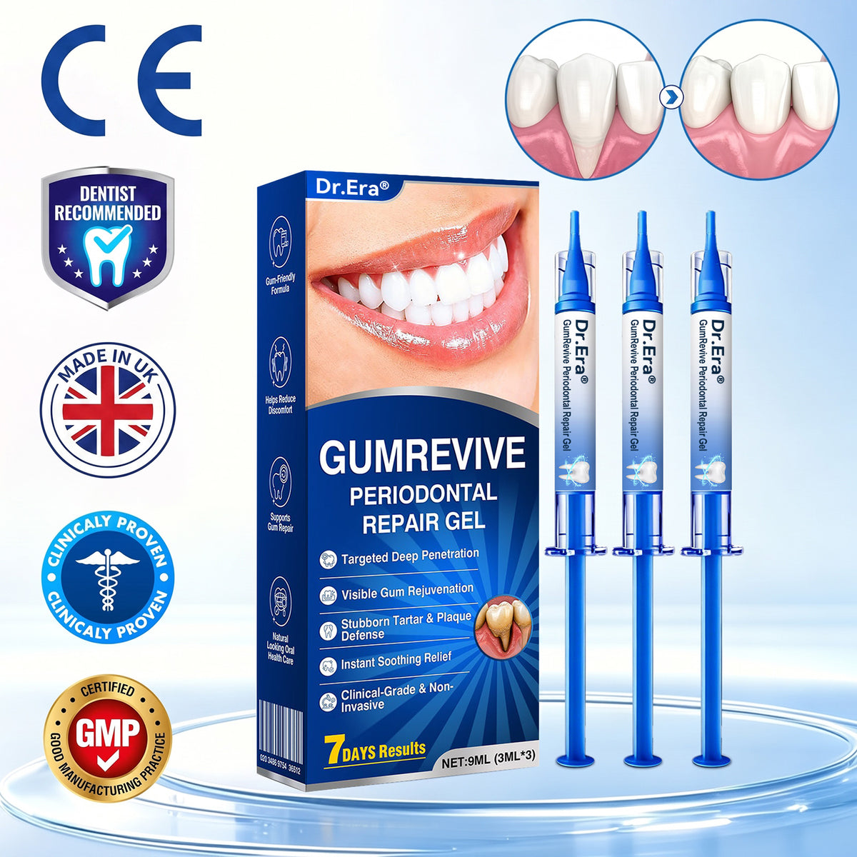 🇬🇧🏆🦷🛡️ Dr.Era® GumRevive Advanced Gum & Periodontal Repair Gel 💫💫