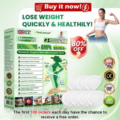 𝐈𝐧𝐬𝐋𝐞𝐦𝐨𝐧® 𝗠𝗼𝗿𝗶𝗻𝗴𝗮 × 𝗕𝗲𝗿𝗯𝗲𝗿𝗶𝗻𝗲 × 𝗔𝗠𝗣𝗞 𝟭𝟬-𝗶𝗻-𝟭 𝗠𝗲𝘁𝗮𝗯𝗼𝗹𝗶𝗰 𝗦𝘂𝗽𝗽𝗼𝗿𝘁 𝗡𝗮𝗻𝗼 𝗠𝗶𝗰𝗿𝗼𝗻𝗲𝗲𝗱𝗹𝗲 𝗣𝗮𝘁𝗰𝗵🇬🇧(𝐉𝐮𝐬𝐭 𝐨𝐧𝐜𝐞 𝐚 𝐝𝐚𝐲, 𝐯𝐢𝐬𝐢𝐛𝐥𝐞 𝐜𝐡𝐚𝐧𝐠𝐞𝐬 𝐢𝐧 𝟕 𝐝𝐚𝐲𝐬） ✅ 𝐅𝐨𝐫 𝐨𝐛𝐞𝐬𝐢𝐭𝐲, 🅛🅞🅞🅢🅔 🅢🅚🅘🅝, 𝐝𝐢𝐚𝐛𝐞𝐭𝐞𝐬, 𝐬𝐥𝐞𝐞𝐩 𝐚𝐩𝐧𝐞𝐚, 𝐣𝐨𝐢𝐧𝐭 𝐢𝐬𝐬𝐮𝐞𝐬, 𝐚𝐧𝐝 𝐦𝐨𝐫𝐞⭐⭐⭐⭐⭐