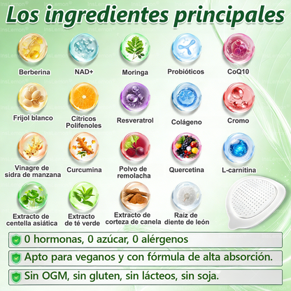 𝐈𝐧𝐬𝐋𝐞𝐦𝐨𝐧® 𝗠𝗼ringa × 𝗕𝗲𝗿𝗯𝗲𝗿𝗶𝗻𝗮 × 𝗔𝗠𝗣𝗞 Parche de Microagujas Nano | Soporte Metabólico 10 en 1🇲🇽(𝐒𝐨𝐥𝐨 𝐮𝐧𝐚 𝐯𝐞𝐳 𝐚𝐥 𝐝í𝐚, 𝐜𝐚𝐦𝐛𝐢𝐨𝐬 𝐯𝐢𝐬𝐢𝐛𝐥𝐞𝐬 𝐞𝐧 𝟕 𝐝í𝐚𝐬） ✅ 𝐏𝐚𝐫𝐚 𝐨𝐛𝐞𝐬𝐢𝐝𝐚𝐝, 🅟🅘🅔🅛 🅕🅛🅐́🅒🅘🅓🅐, 𝐝𝐢𝐚𝐛𝐞𝐭𝐞𝐬, 𝐚𝐩𝐧𝐞𝐚 𝐝𝐞𝐥 𝐬𝐮𝐞ñ𝐨, 𝐩𝐫𝐨𝐛𝐥𝐞𝐦𝐚𝐬 𝐚𝐫𝐭𝐢𝐜𝐮𝐥𝐚𝐫𝐞𝐬 𝐲 𝐦á𝐬🔥
