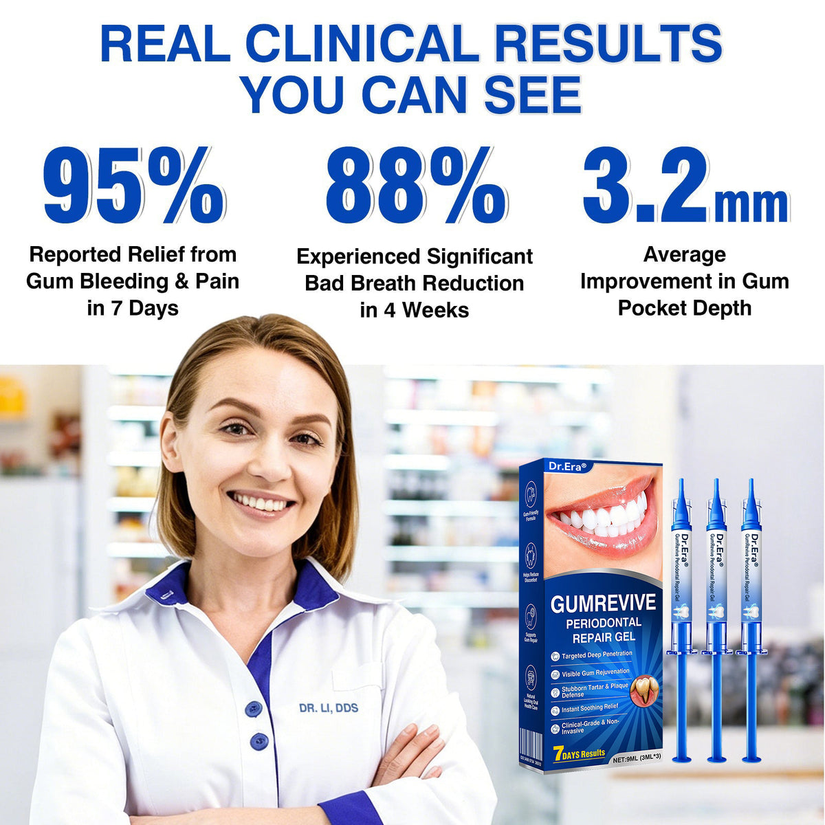 🇬🇧🏆🦷🛡️ Dr.Era® GumRevive Advanced Gum & Periodontal Repair Gel 💫💫