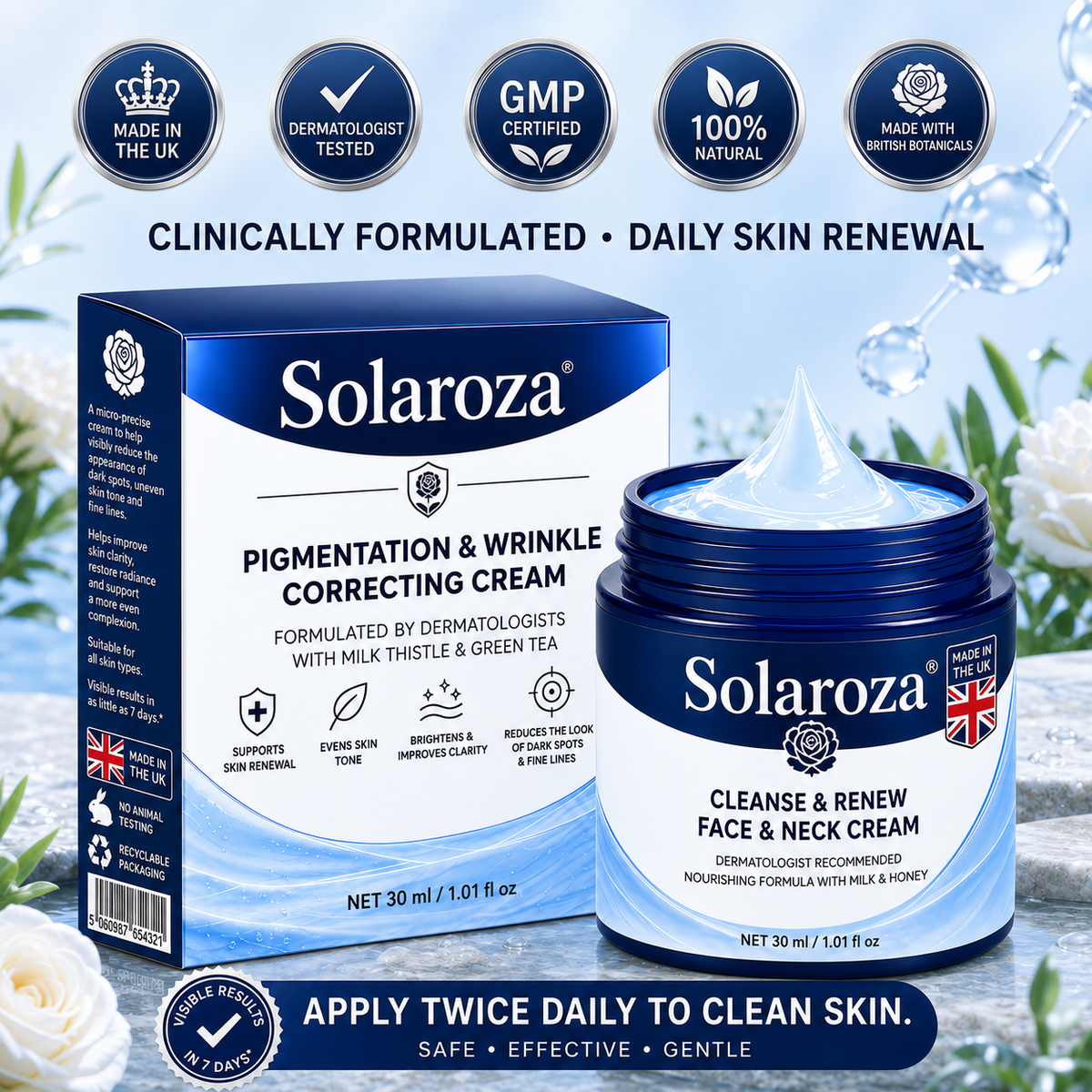 🧑‍⚕️ 𝐒𝐨𝐥𝐚𝐫𝐨𝐳𝐚® 7-Day Skin Tag & Pigmentation Removal Cream (Painless Formula – Scar-Free) 🇬🇧🧊🧊